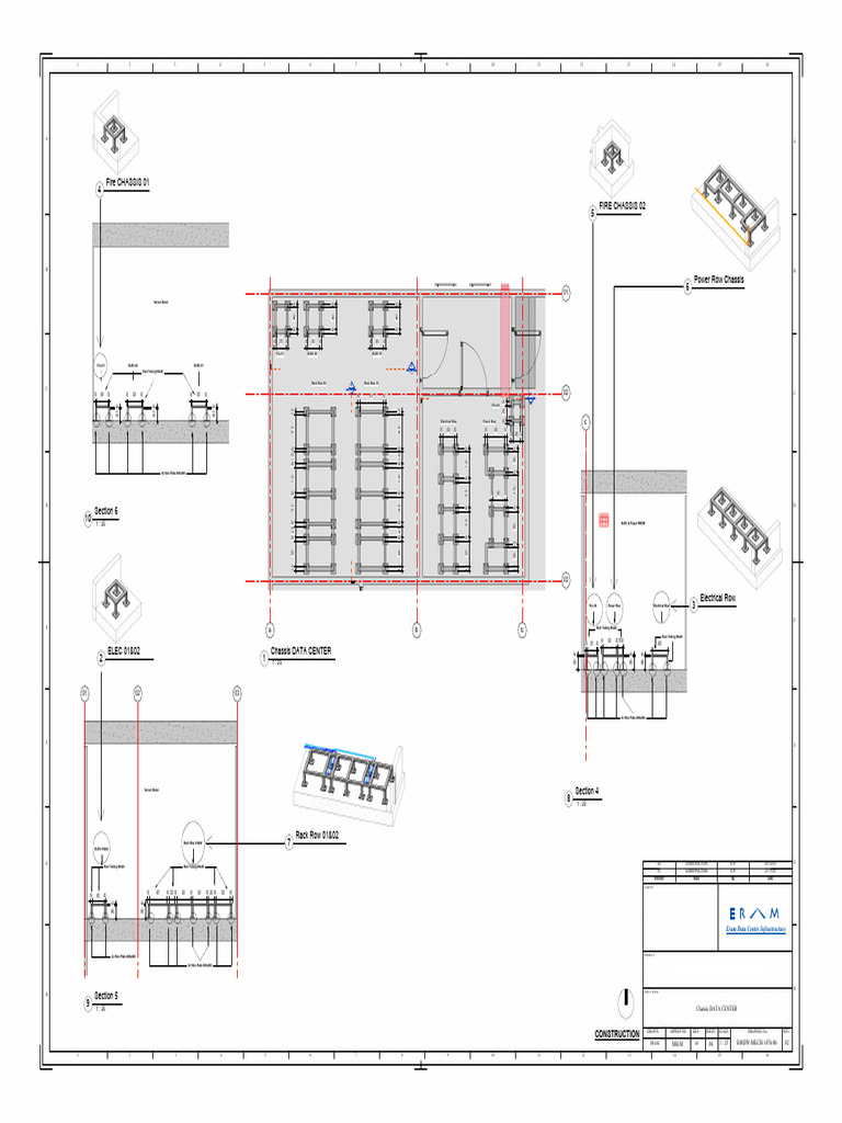 Data Center Infrastructure Layout | PDF | Computer Hardware | Computer ...