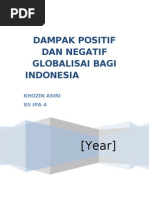 Download Dampak Positif Dan Negatif Globalisasi Bagi Indonesia by Danang Prasetyo SN90295734 doc pdf