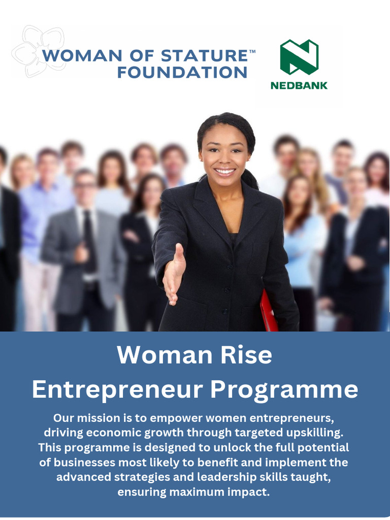 Empowering Women Entrepreneurs Program | PDF | Entrepreneurship ...