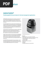 Grafoil Flexible Graphite Properties | PDF | Materials | Chemical Elements