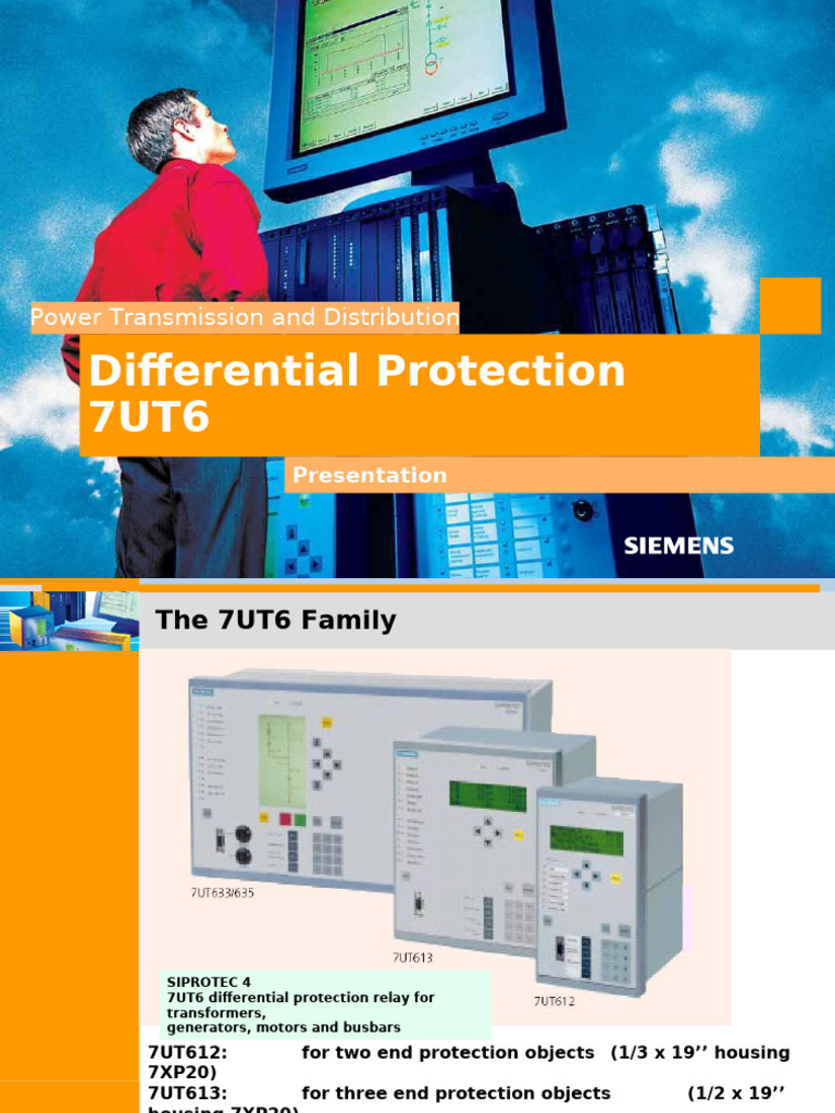 20 1 7UT6 Family en | PDF | Transformer | Relay