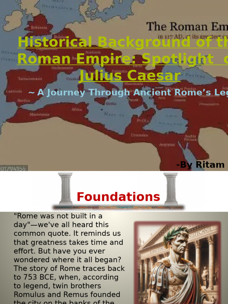Rise of the Roman Empire: Julius Caesar | PDF | Ancient Rome | Roman ...