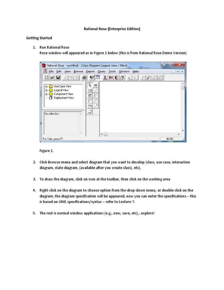 Rational Rose: Quick Start Guide | PDF