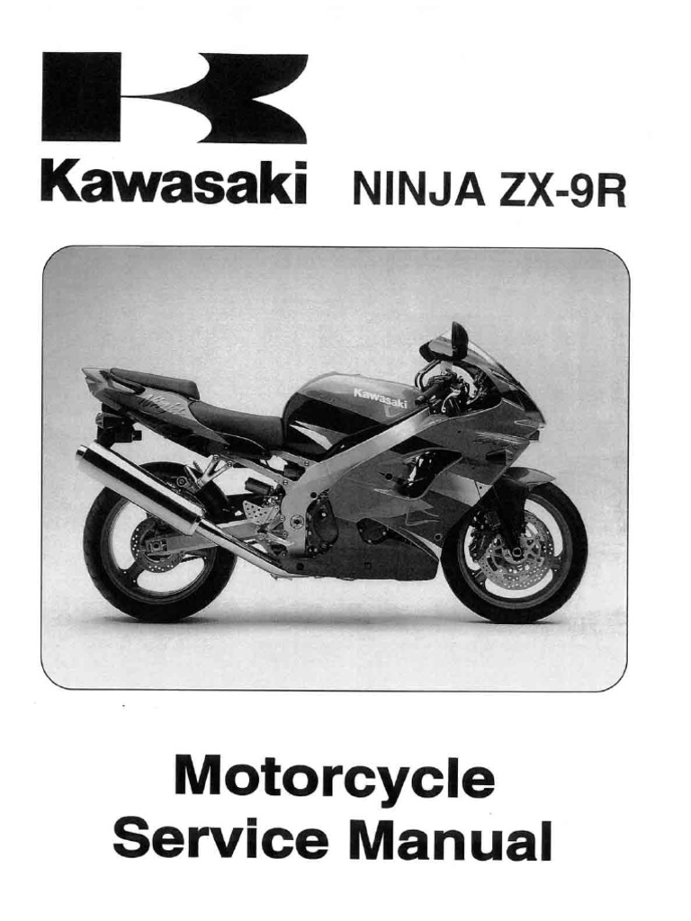 2000-2001 ZX9R Zx900e1 E2 | PDF