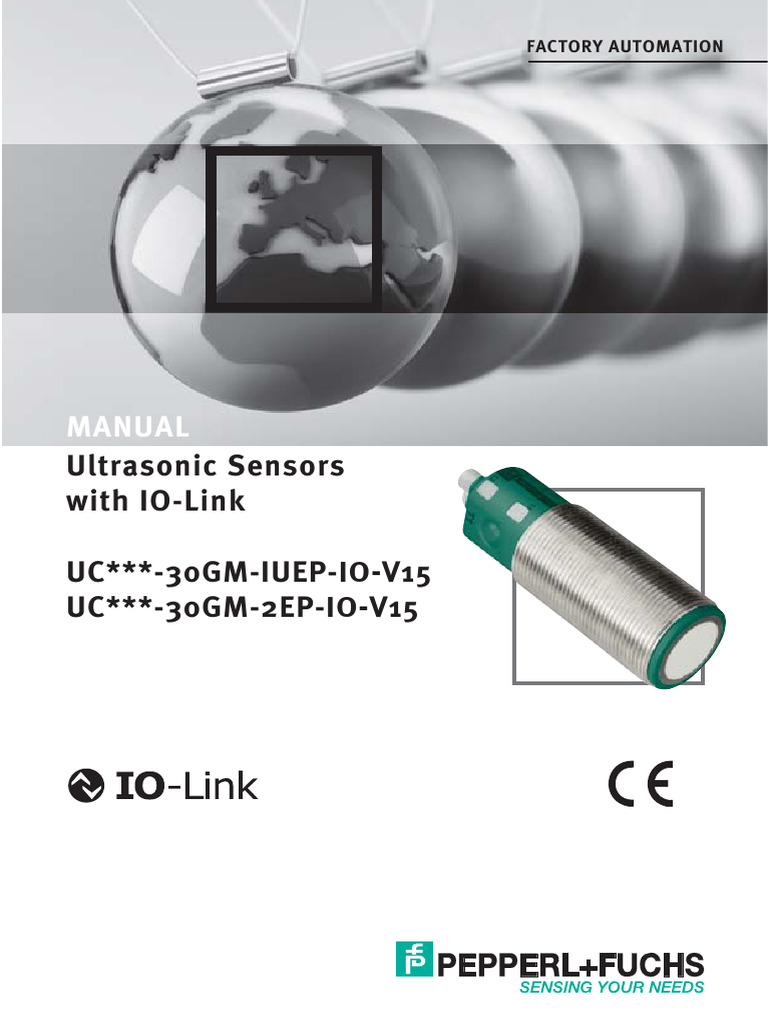Ultrasonic Sensors IO-Link Manual | PDF | Ultrasound | Parameter ...
