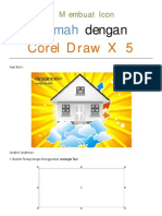 Membuat Rumah Dengan Corel x5
