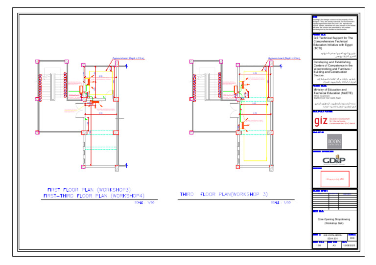 Core Opening Shopdrawing for MoETE | PDF