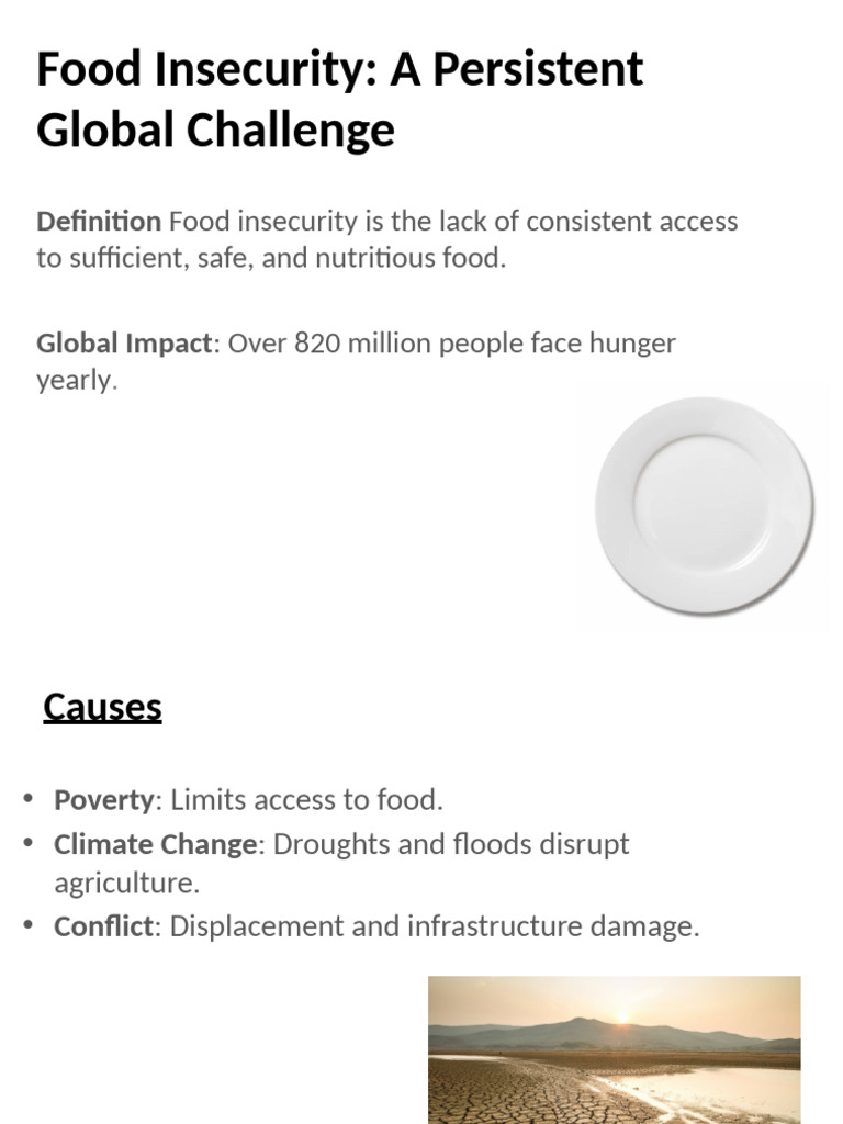 Food Insecurity | PDF