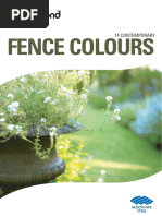 Colorbond Steel Fence Installation Guide | PDF | Materials