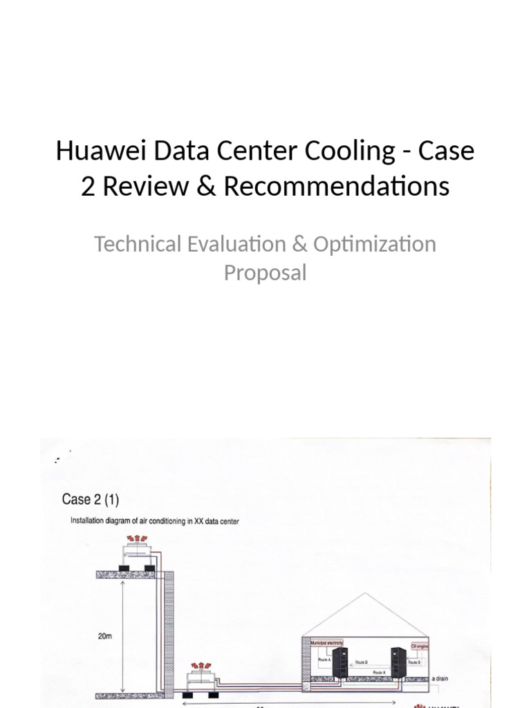 Huawei Data Center Cooling Optimization Guide | PDF | Mechanical ...