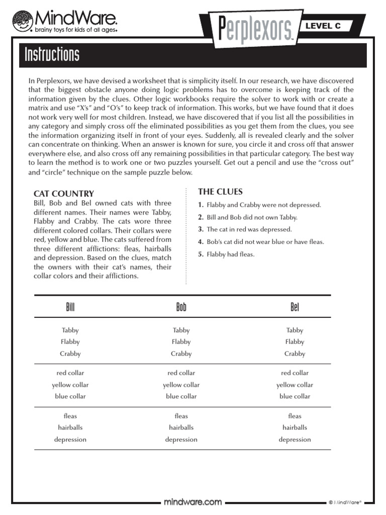 Perplexors LevelC 90445 FREE PDF