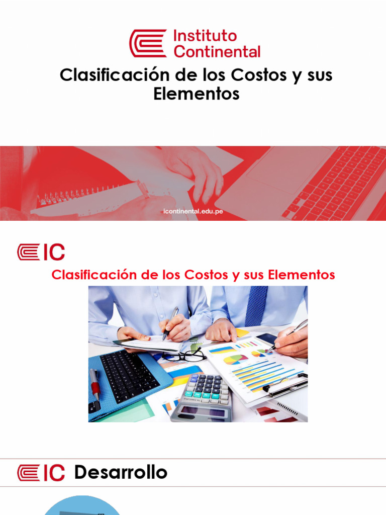 Clasificación y Elementos de Costos | PDF | Presupuesto | Ciencias ...