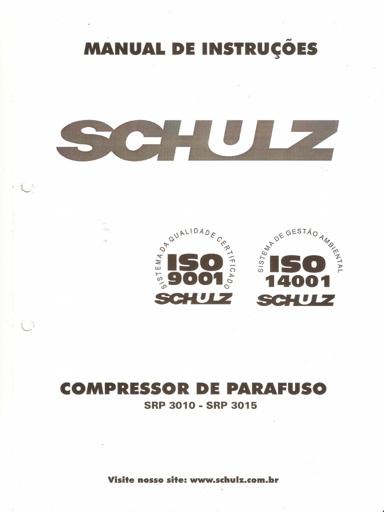Manual de Instruções SRP 3010 SRP 3015 | PDF