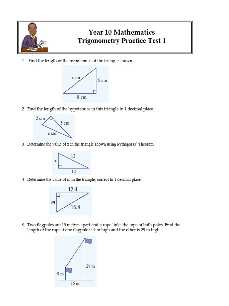 Year 10 Trigonometry 2 | PDF | Trigonometry | Triangle Geometry