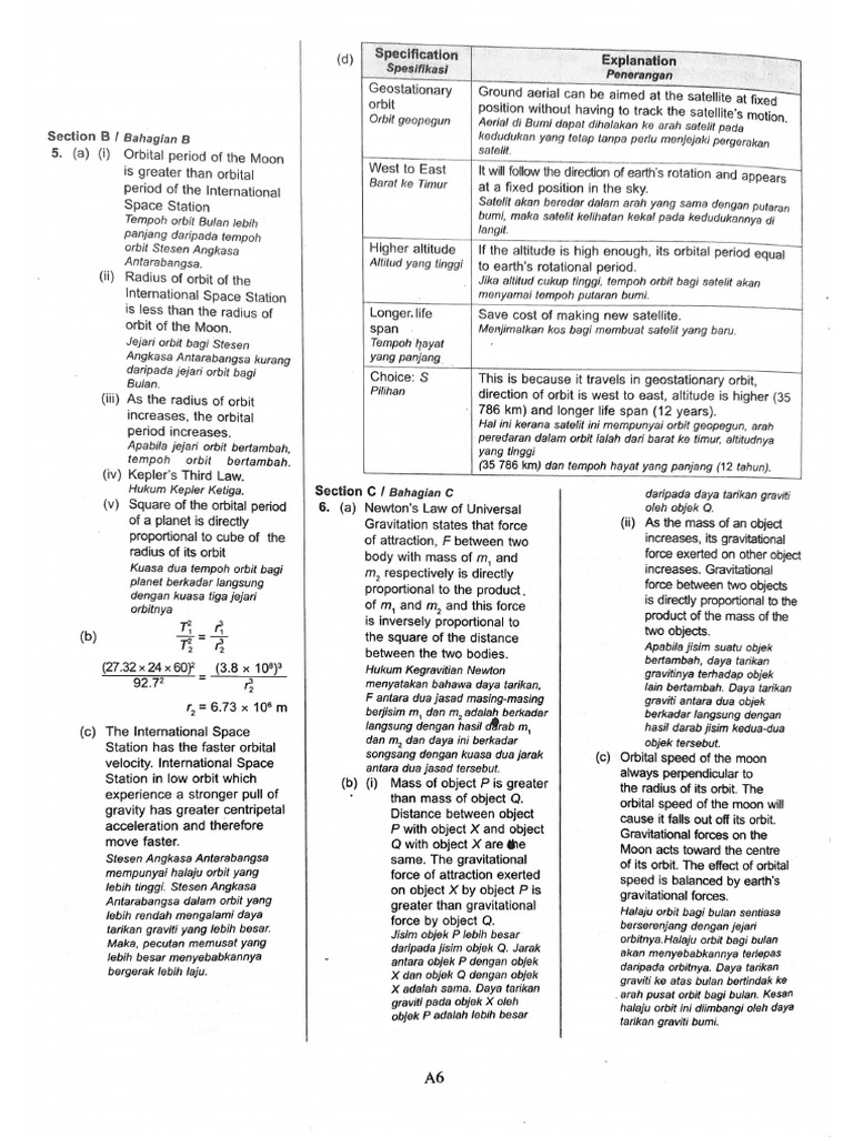 F4 Phy Chap3 P2 Sec B&C Answer | PDF