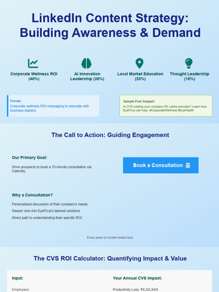 LinkedIn Content Strategy - Building Awareness & Demand | PDF | Return ...