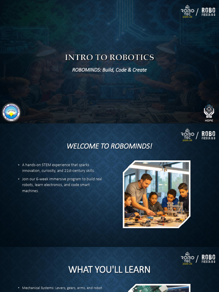 Robotics Camp: Build & Code Skills | PDF