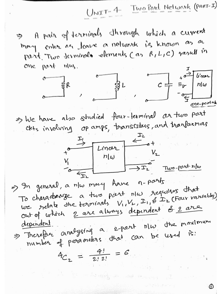 NAS - BEC-303 Unit-4 Part I Notes | PDF
