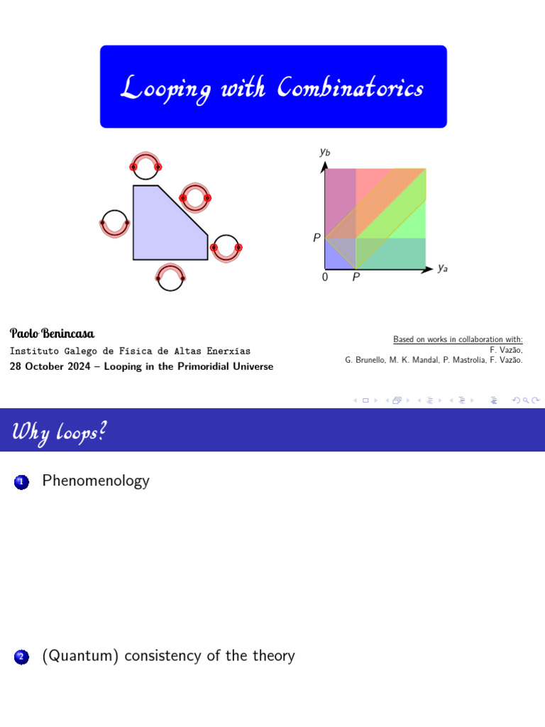 Combinatorial Approaches to Looping | PDF | Scientific Theories ...