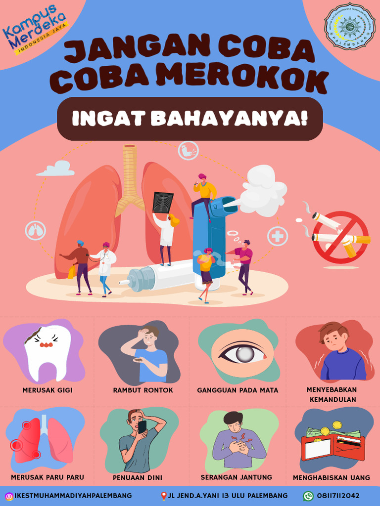 Poster Bahaya Rokok Kelompok 7 | PDF