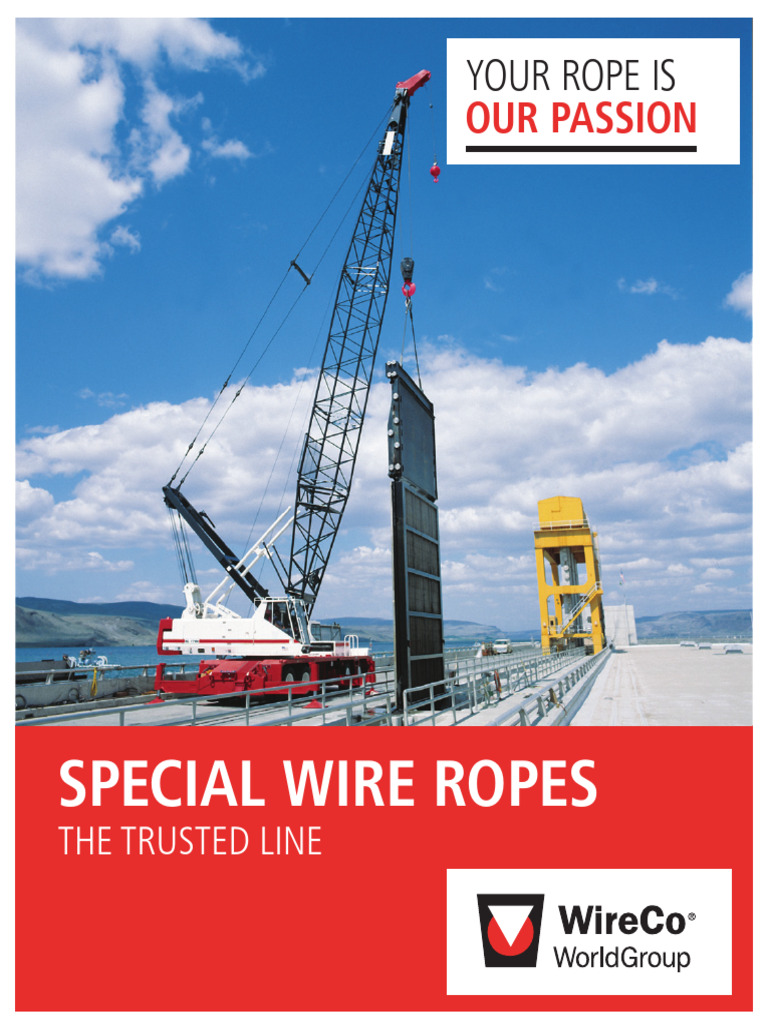 Crane Rope Products 21 | PDF | Wire | Rope