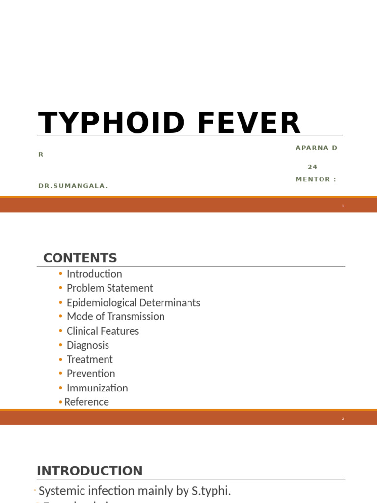 Typhoid Fever 3 | PDF | Vaccines | Antibody