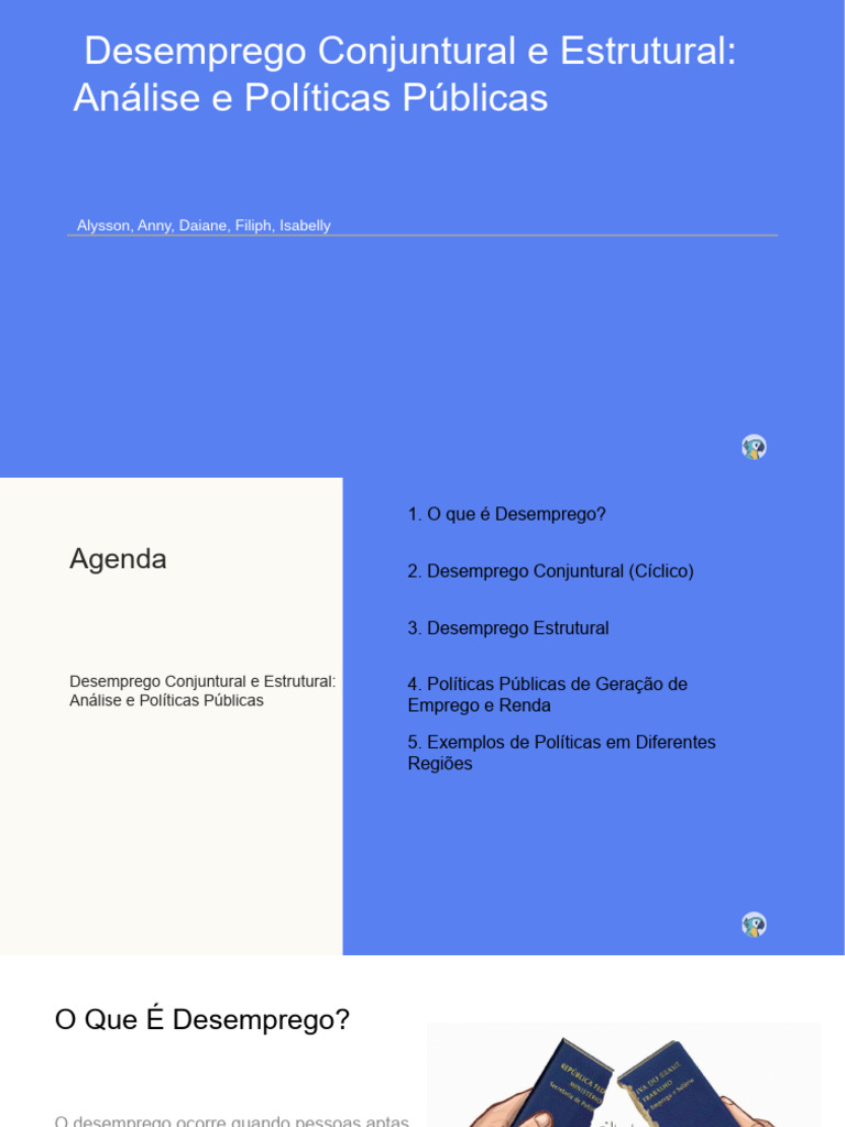 Diferenças entre Desemprego Conjuntural e Estrutural | PDF | Desemprego ...