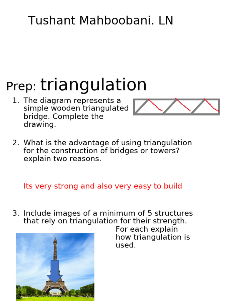 DT Triangulation Prep | PDF