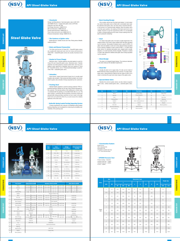 API 600 Globe Valve Specifications | PDF | Valve | Mechanical Engineering