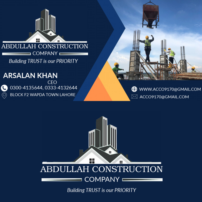 Abdullah Construction Company Contact Info | PDF
