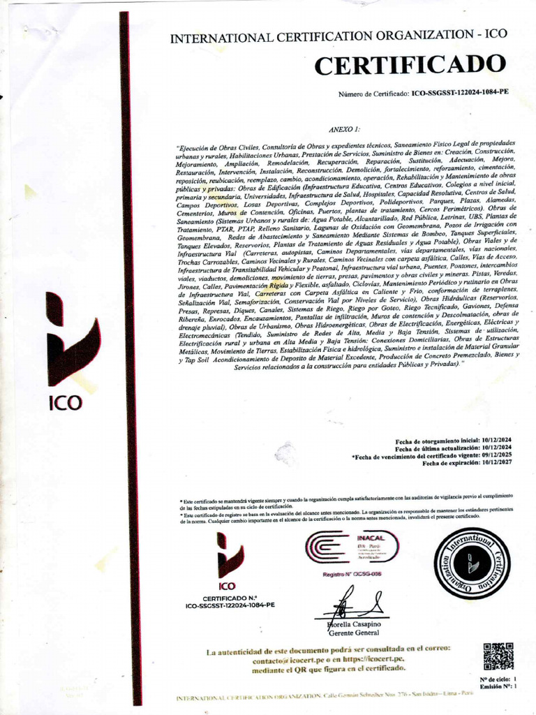 Certifica Do 2 | PDF
