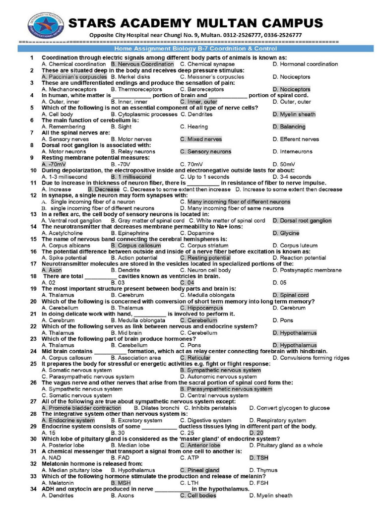 STARS 2023 Assignment 7 - Key | PDF