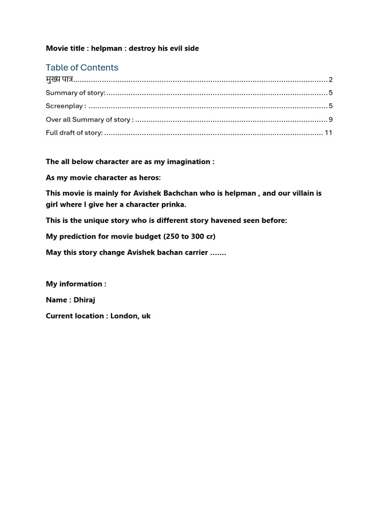 Help Man | PDF