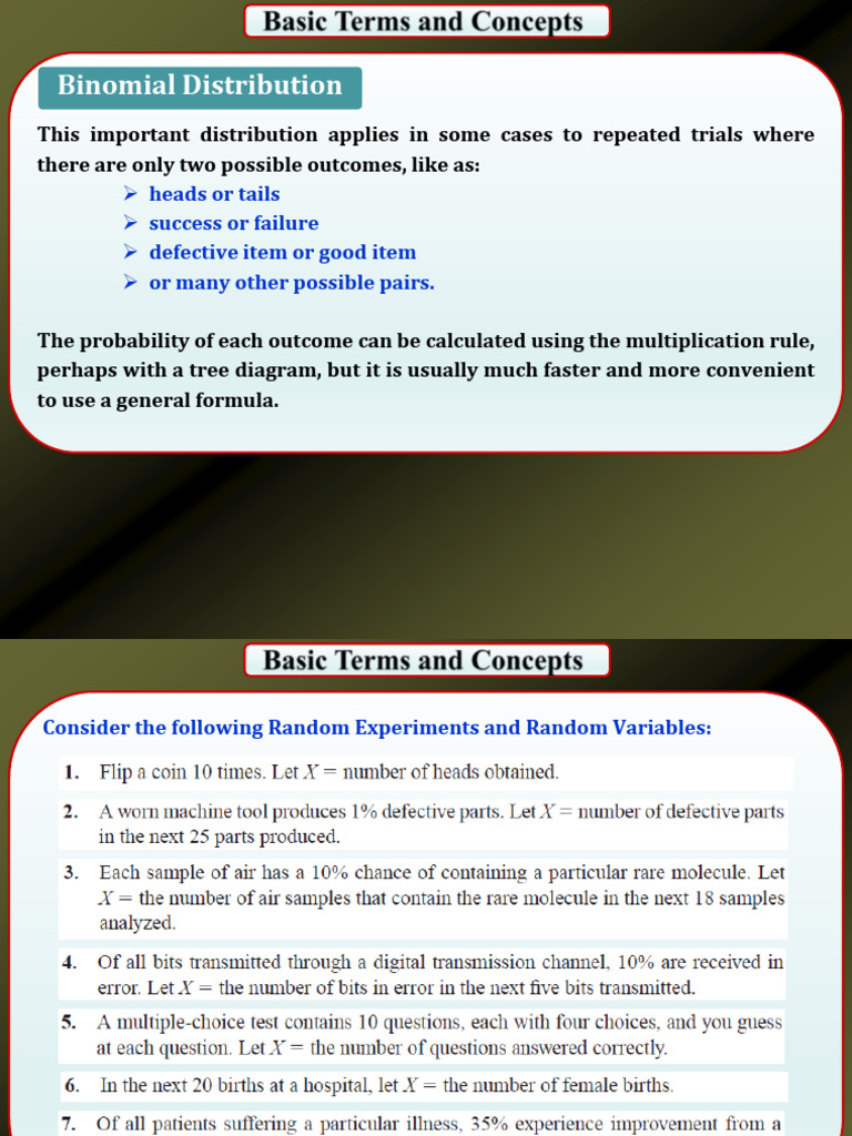 Understanding Bernoulli Trials | PDF | Probability Distribution ...