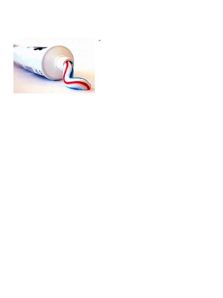 Toothpaste Metaphor for Bullying | PDF
