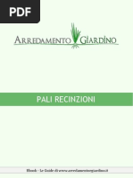 Download Pali recinzioni e staccionate by arredamentoegiardino SN90316810 doc pdf