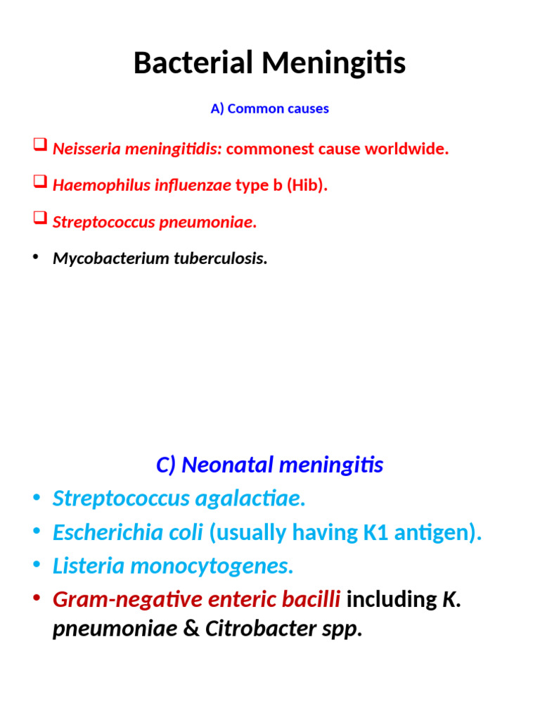 Meningitis and Encephalitis Overview | PDF | Meningitis | Rabies