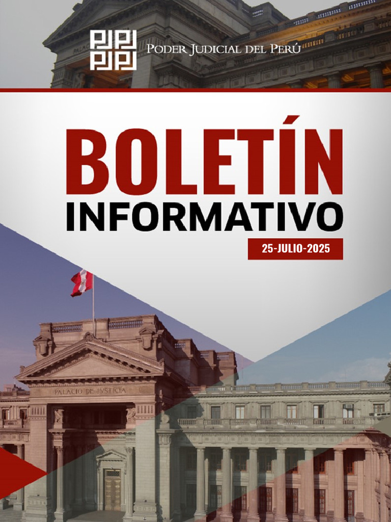 25.07.2025 Boletín Informativo | PDF