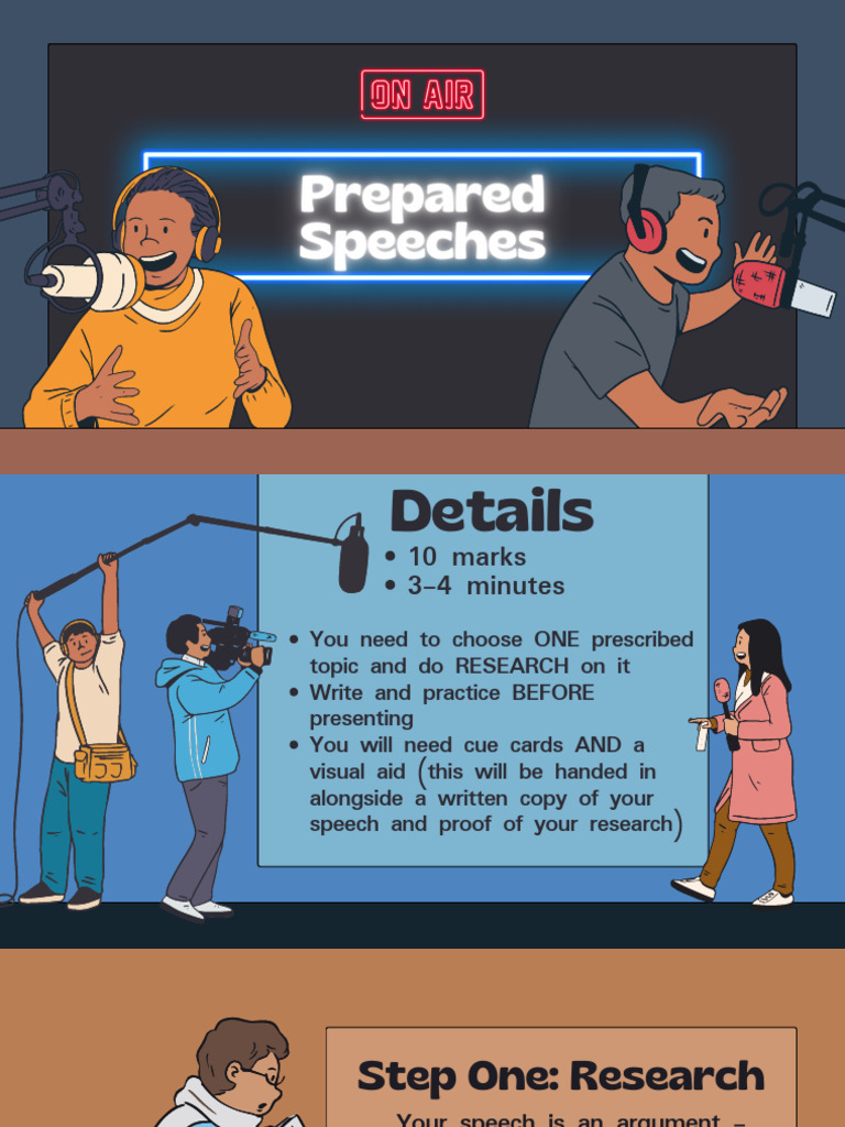 Matric Speech Preparation Guide | PDF | Public Speaking | Communication