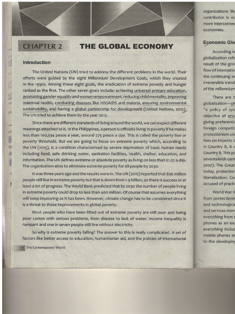 Chapter-2-The-Global-Economy | PDF