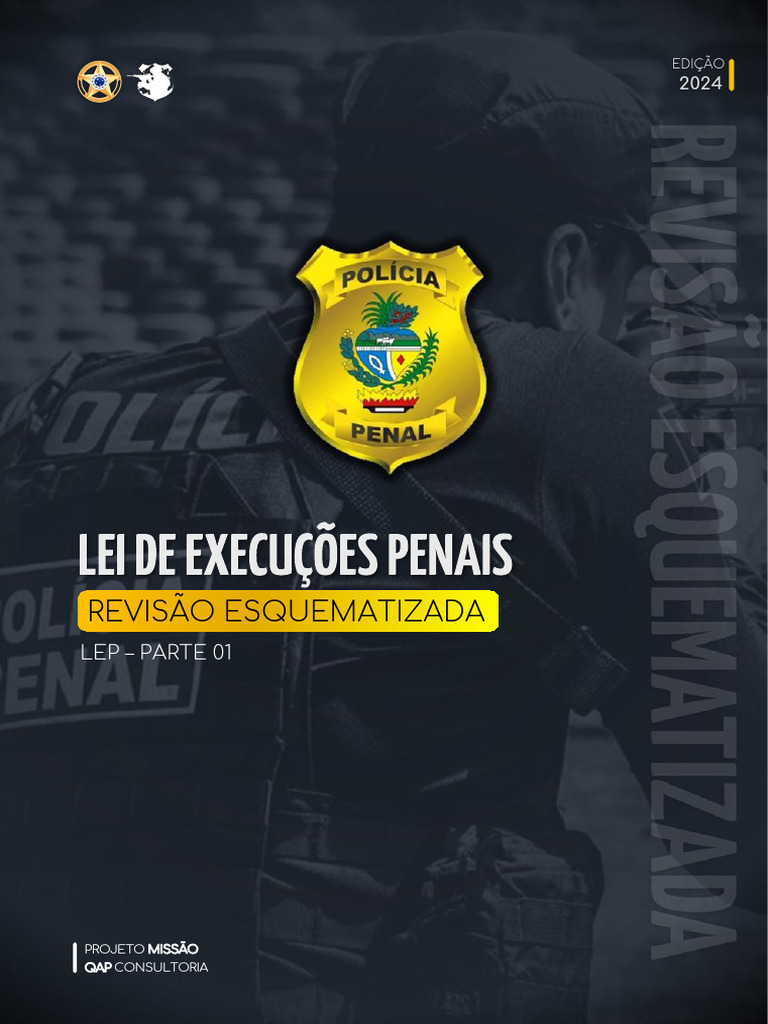 Revisão LEP para Concursos Policiais | PDF | Sentença (jurídico) | Pena ...