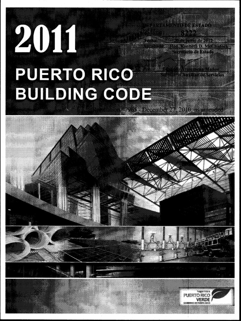 Puerto Rico Building Code 2011 | PDF