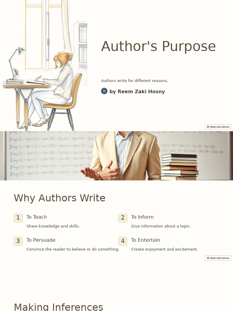 Authors Purpose | PDF