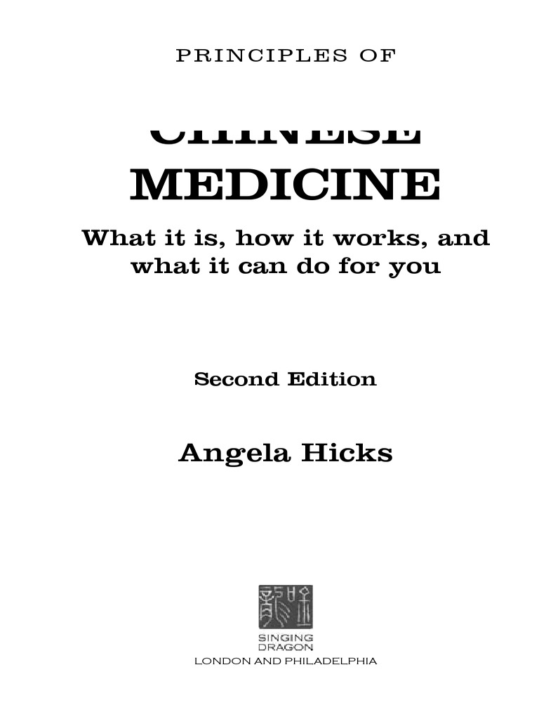 Hicks' Guide to Chinese Herbal Medicine | PDF | Acupuncture ...