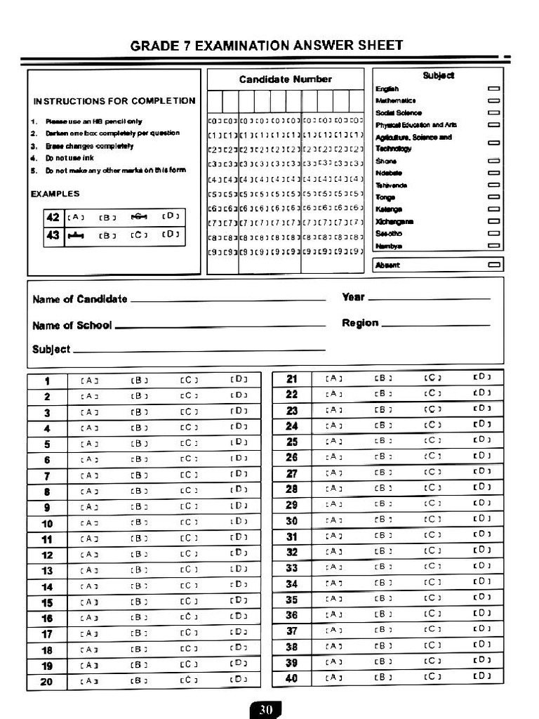 New scanner sheet | PDF