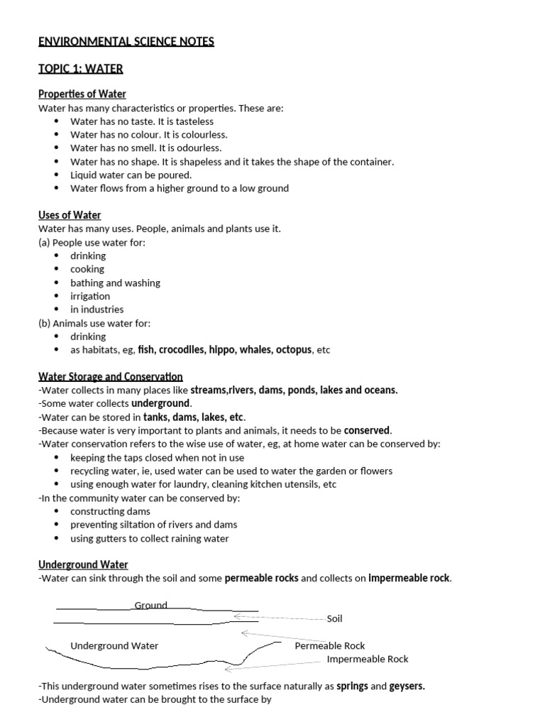 Environmental Water and Plant Life | PDF | Flowers | Petal