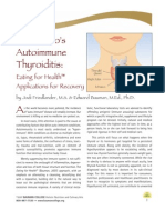 Hashimoto's Autoimmune Thyroiditis:: Eating For Health Applications For Recovery
