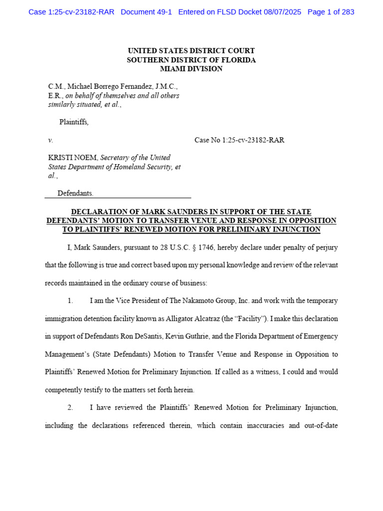 Detainee Legal Access Declaration | PDF | Videotelephony | Video