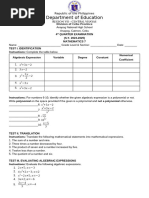 Grade 7 Numeracy Assessment Test | PDF