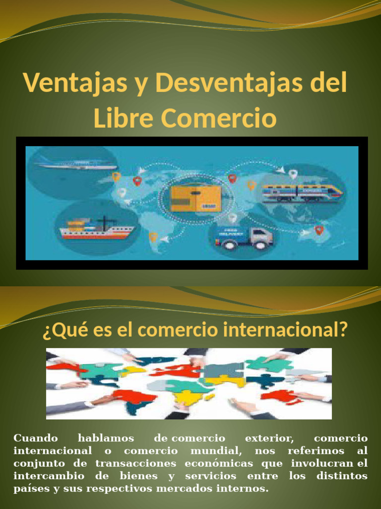Ventajas y Desventajas del Comercio Internacional | PDF | El comercio ...